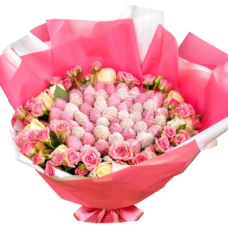 Букет из клубники Чувства